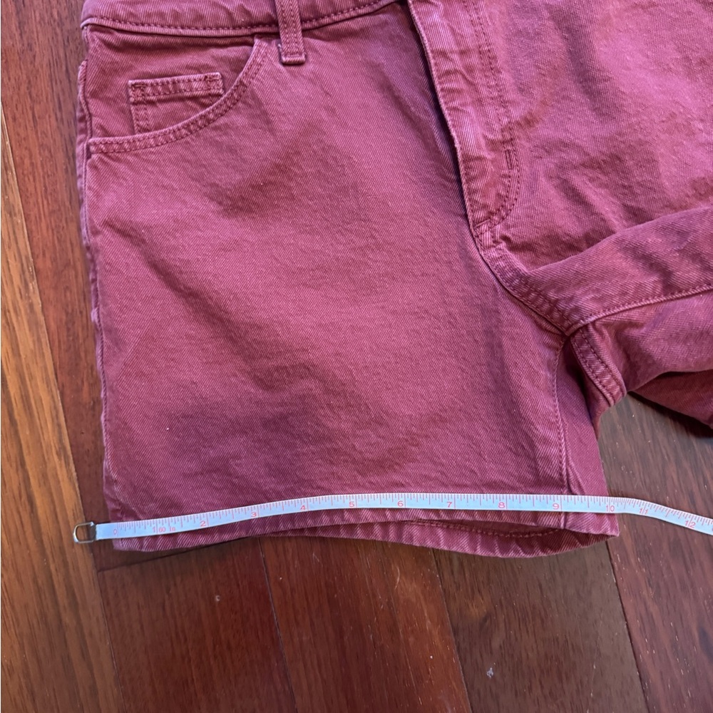 Universal Thread Women's Rust-Colored Button-Fly Jean Shorts - Picture 7 of 7